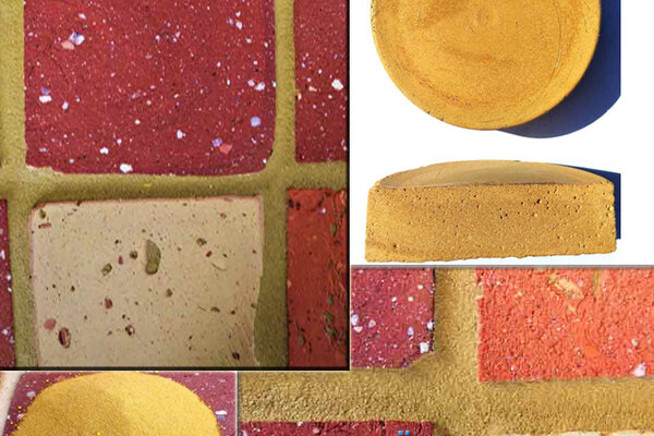 Ziegelfliesenmanufaktur | Terracotta-Natursteinfugenmasse GELB