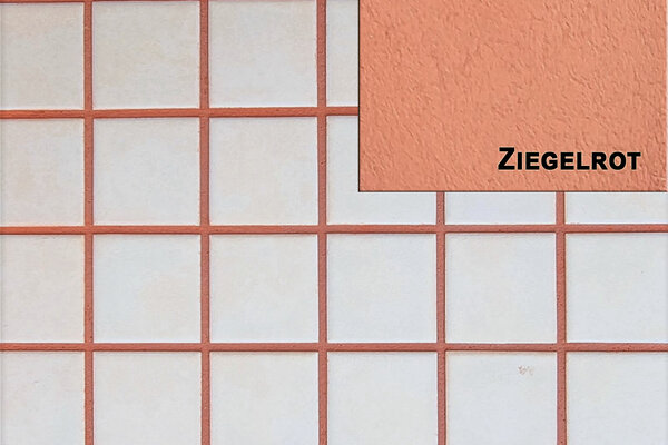 Ziegelfliesenmanufaktur | Fugenmörtel Ziegelrot