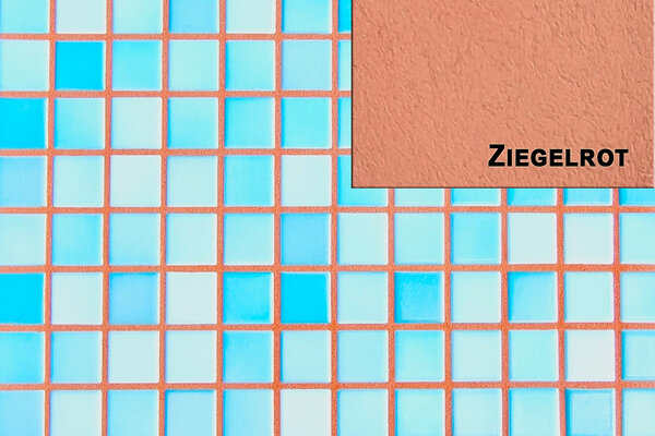 Ziegelfliesenmanufaktur | Mosaikfugenmasse Ziegelrot