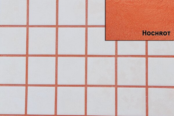 Ziegelfliesenmanufaktur | Fugenmasse Hochrot