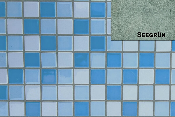 Ziegelfliesenmanufaktur | Mosaikfugenmörtel Seegrün
