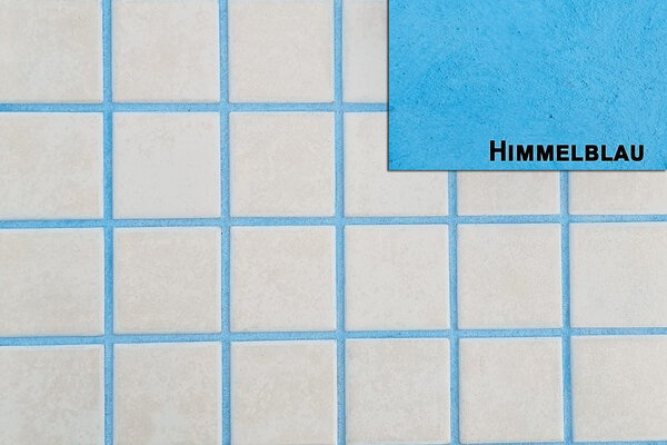 Ziegelfliesenmanufaktur | Fugenmörtel Himmelblau