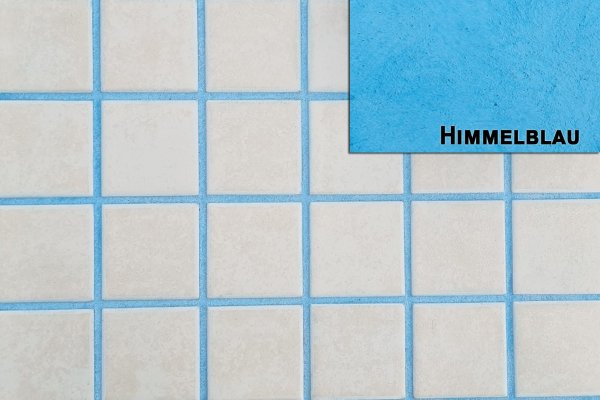 Ziegelfliesenmanufaktur | Fugenmörtel Himmelblau