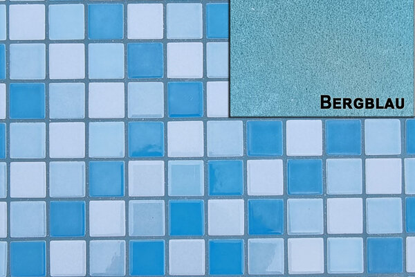 Ziegelfliesenmanufaktur | Mosaikfugenfüller Bergblau