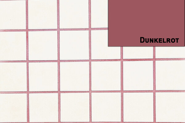 Ziegelfliesenmanufaktur | Zementfugenmörtel Dunkelrot