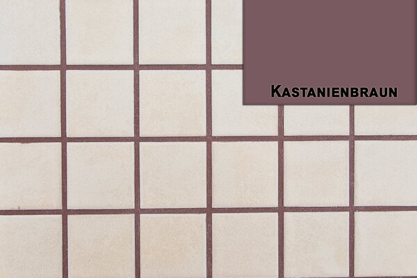 Ziegelfliesenmanufaktur | Fugenmörtel Kastanienbraun