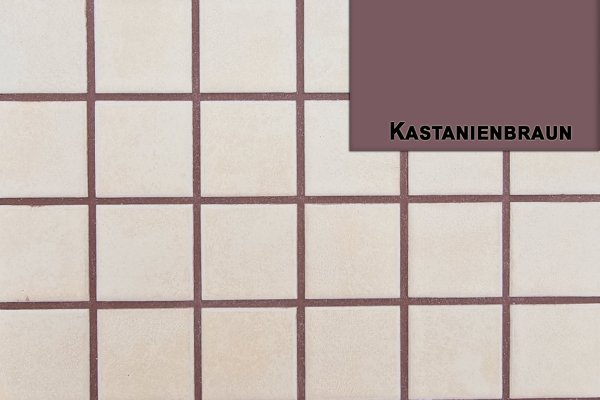 Ziegelfliesenmanufaktur | Fugenmörtel Kastanienbraun