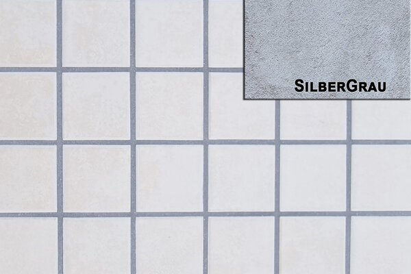 Ziegelfliesenmanufaktur | Mosaikfugenmasse Silbergrau