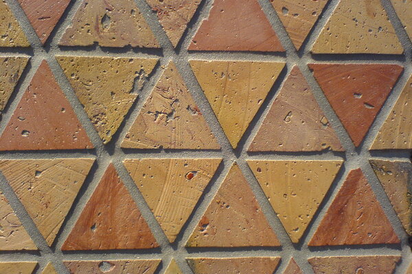 Ziegelfliesenmanufaktur | Verlegemuster 'Gleisdreieck'